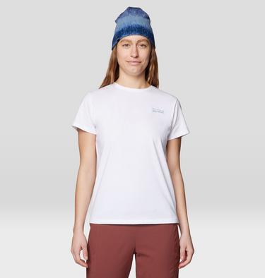 Women's MHW Logo Short Sleeve, Color: White, image 9