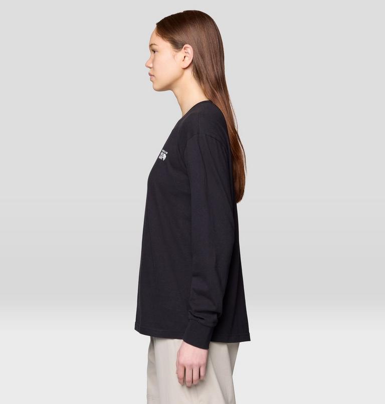 Women's MHW Logo Boxy Long sleeve, Color: Black, image 3