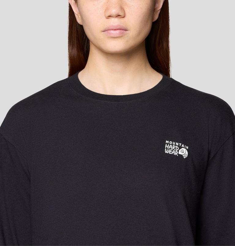 Women's MHW Logo Boxy Long sleeve, Color: Black, image 4