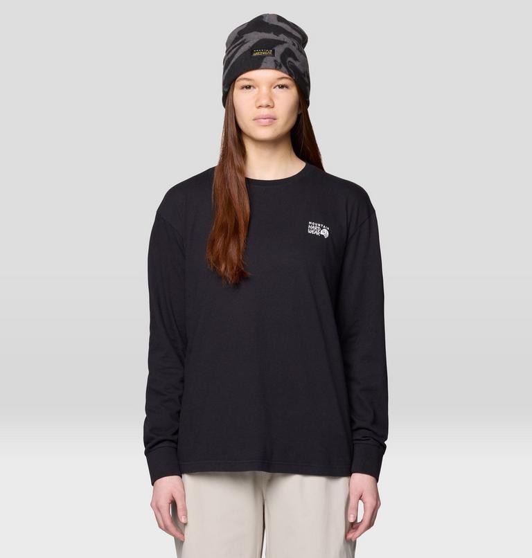 Women's MHW Logo Boxy Long sleeve, Color: Black, image 1