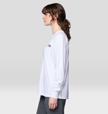 Women's MHW Logo Boxy Long sleeve, Color: White, image 11