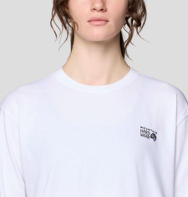 Women's MHW Logo Boxy Long sleeve, Color: White, image 12