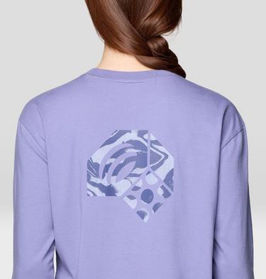 Women's MHW Logo Boxy Long sleeve, Color: Avid, image 8