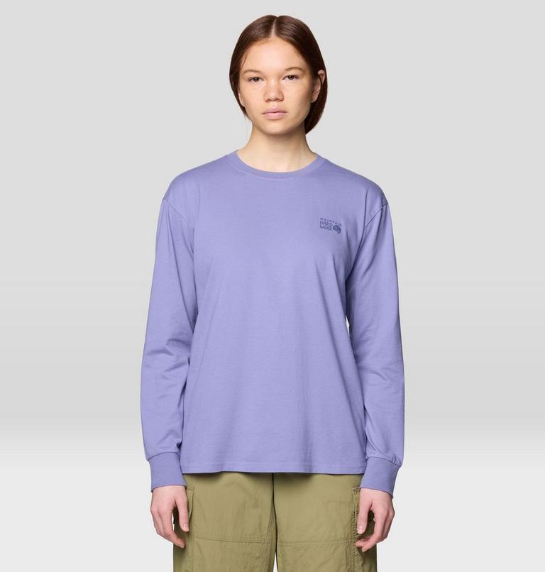 Women's MHW Logo Boxy Long sleeve, Color: Avid, image 1