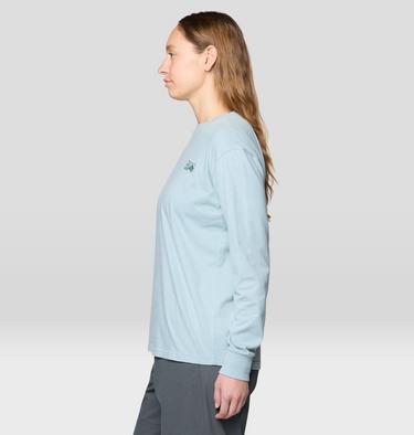 Women's MHW Logo Boxy Long sleeve, Color: Ice Shadow, image 19
