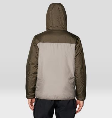 Men's Après Pro Insulated Hooded Jacket, Color: Dunes, Ridgeline, Black, image 20