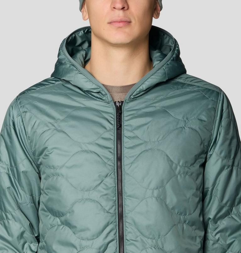 Men's Apr&egrave;s Pro Insulated Hooded Jacket, Color: Wet Stone, Thunderhead Grey, image 7