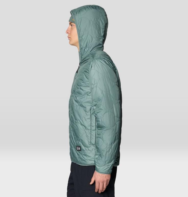Men's Apr&egrave;s Pro Insulated Hooded Jacket, Color: Wet Stone, Thunderhead Grey, image 8