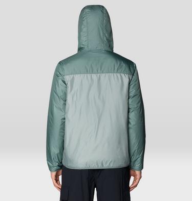 Men's Apr&egrave;s Pro Insulated Hooded Jacket, Color: Wet Stone, Thunderhead Grey, image 3