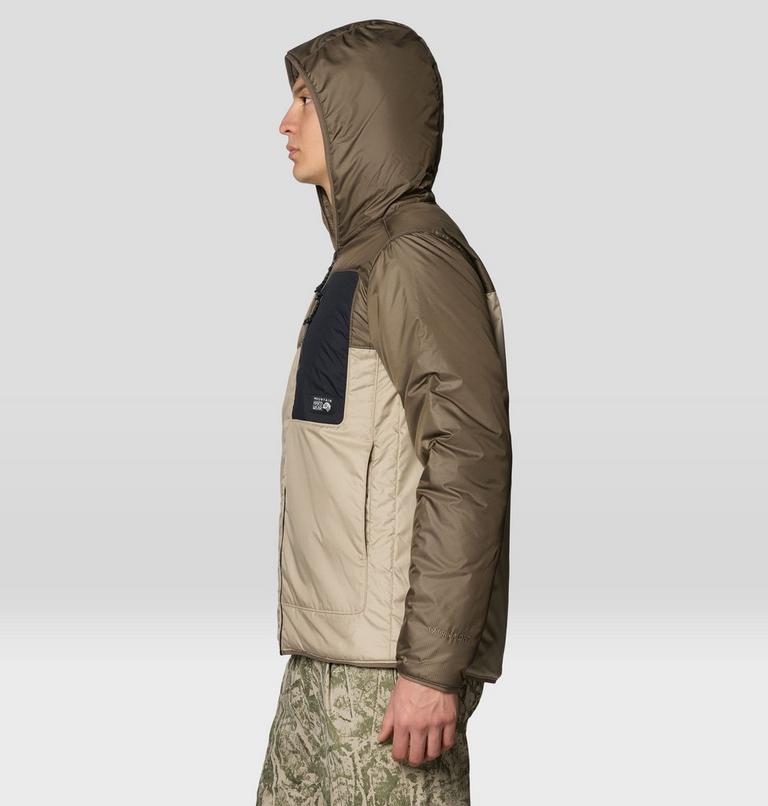 Men's Apr&egrave;s Pro Insulated Hooded Jacket, Color: Badlands, Tierra, image 3