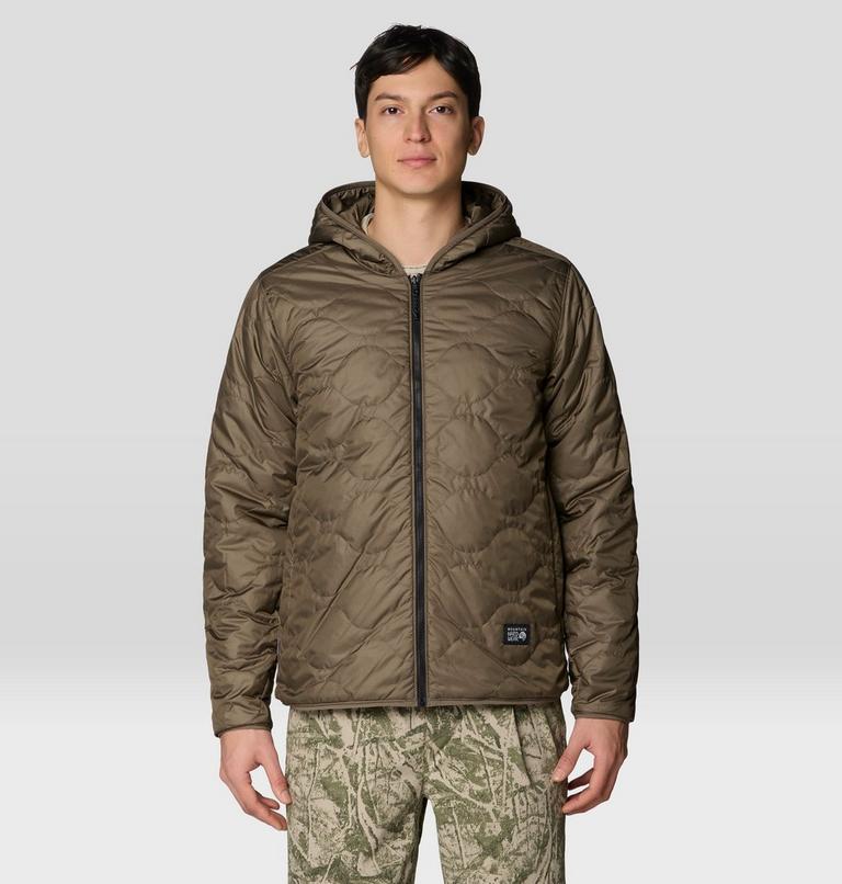 Men's Apr&egrave;s Pro Insulated Hooded Jacket, Color: Badlands, Tierra, image 5