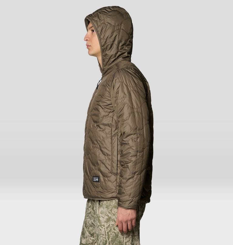 Men's Apr&egrave;s Pro Insulated Hooded Jacket, Color: Badlands, Tierra, image 6