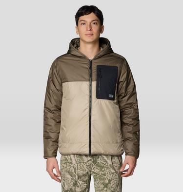Men's Apr&egrave;s Pro Insulated Hooded Jacket, Color: Badlands, Tierra, image 13