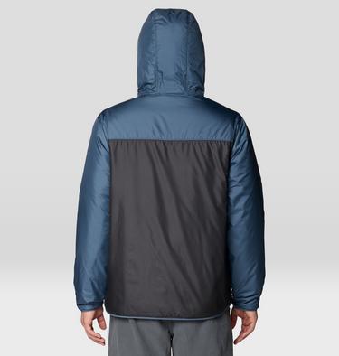 Men's Apr&egrave;s Pro Insulated Hooded Jacket, Color: Astral Blue, Shark, image 19