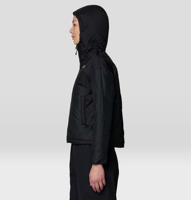 Women's Apr&egrave;s Pro Insulated Hooded Jacket, Color: Black, image 15