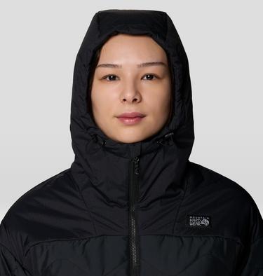 Women's Apr&egrave;s Pro Insulated Hooded Jacket, Color: Black, image 16