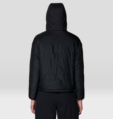 Women's Apr&egrave;s Pro Insulated Hooded Jacket, Color: Black, image 14