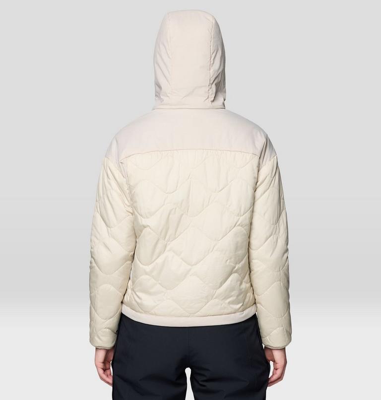 Women's Après Pro Insulated Hooded Jacket, Color: Fossil, image 2