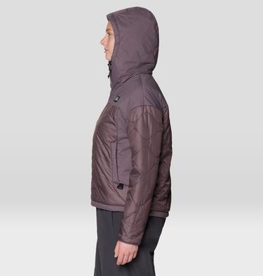 Women's Apr&egrave;s Pro Insulated Hooded Jacket, Color: Purple Sage, image 11