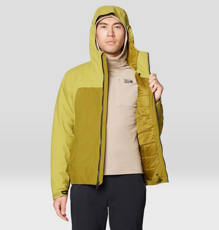 Stretch Ozonic Insulated Jacket, Color: Vetiver, Moon Moss, image 9