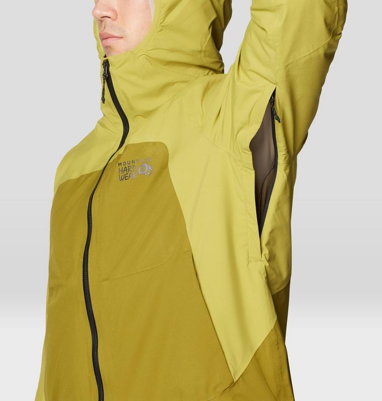 Stretch Ozonic Insulated Jacket, Color: Vetiver, Moon Moss, image 10