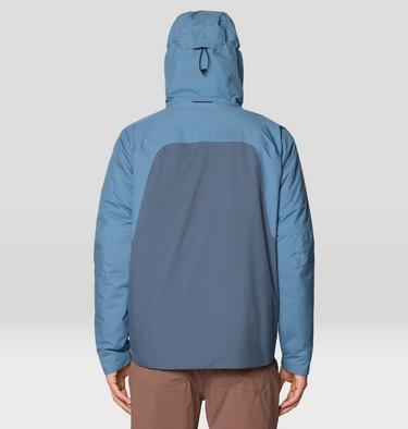 Stretch Ozonic Insulated Jacket, Color: Adriatic Blue, Moon Blue, image 11