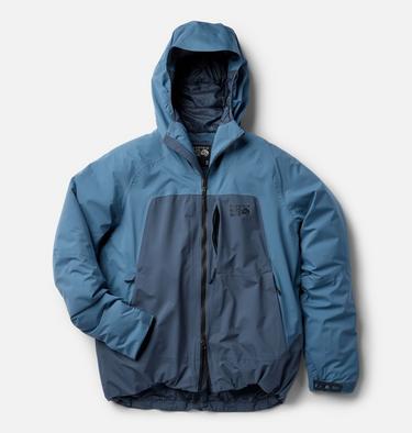 Stretch Ozonic Insulated Jacket, Color: Adriatic Blue, Moon Blue, image 10