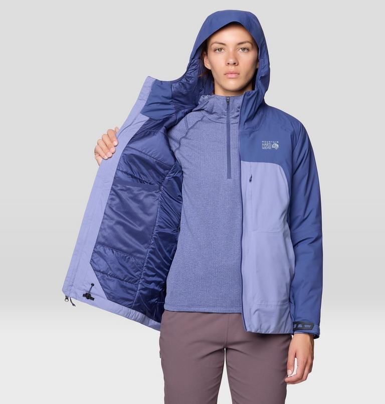 Stretch Ozonic Insulated Jacket, Color: Avid, Lapis Dusk, image 7
