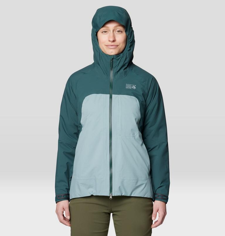 Stretch Ozonic Insulated Jacket, Color: Blue Sage, Verve, image 6