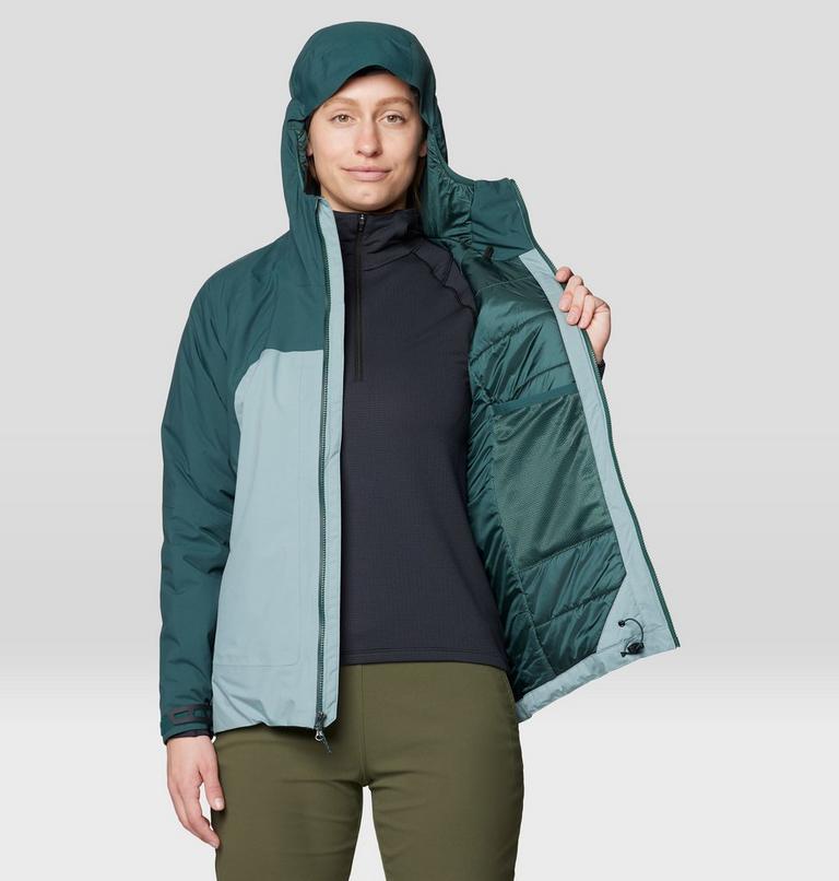 Stretch Ozonic Insulated Jacket, Color: Blue Sage, Verve, image 8