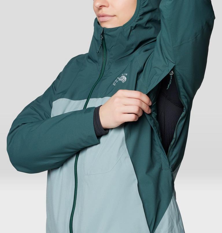 Stretch Ozonic Insulated Jacket, Color: Blue Sage, Verve, image 9