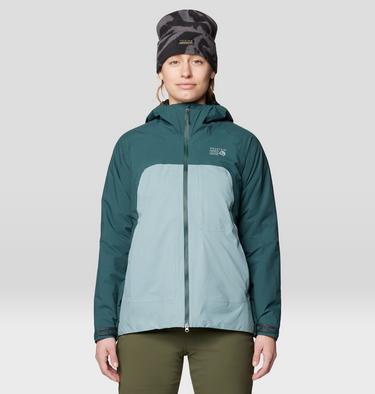 Stretch Ozonic Insulated Jacket, Color: Blue Sage, Verve, image 5