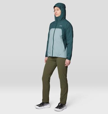 Stretch Ozonic Insulated Jacket, Color: Blue Sage, Verve, image 6