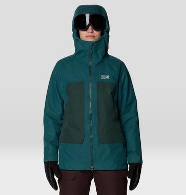 Women's Cloud Bank GORE-TEX&reg; Jacket, Color: Aqua Green, Verve, image 8