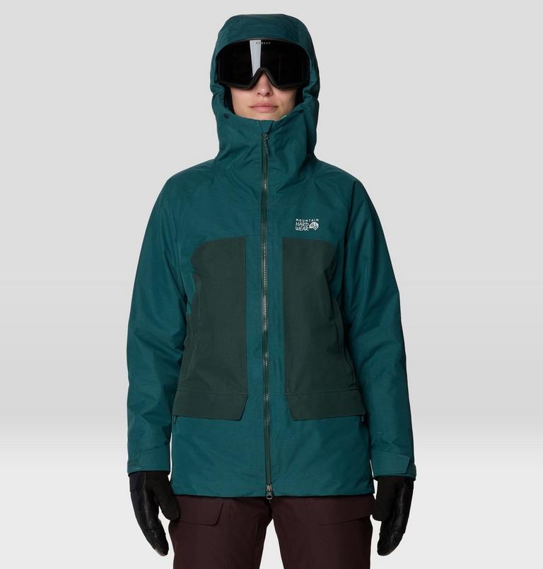 Women's Cloud Bank GORE-TEX&reg; Jacket, Color: Aqua Green, Verve, image 4