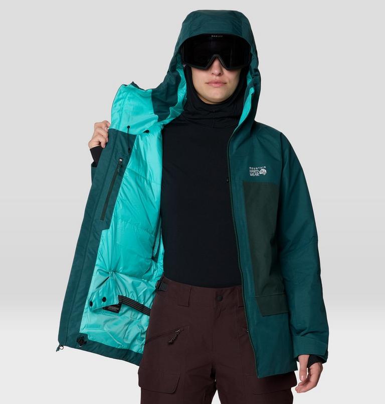 Women's Cloud Bank GORE-TEX&reg; Jacket, Color: Aqua Green, Verve, image 9