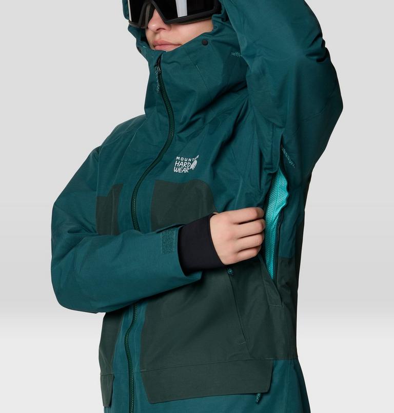 Women's Cloud Bank GORE-TEX&reg; Jacket, Color: Aqua Green, Verve, image 11