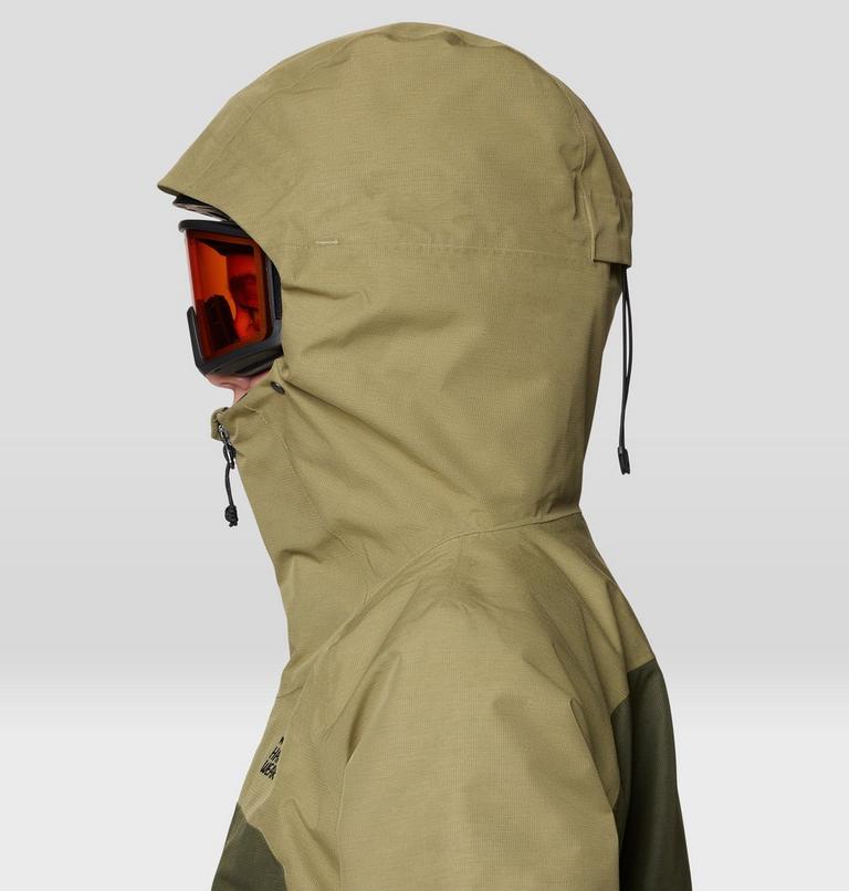 Women's Cloud Bank GORE-TEX Jacket, Color: Landslide, Dark Pine, Black, image 12