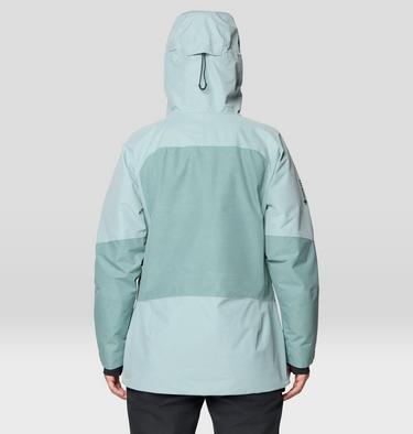 Women's Cloud Bank GORE-TEX Jacket, Color: Ice Shadow, Blue Sage, image 10