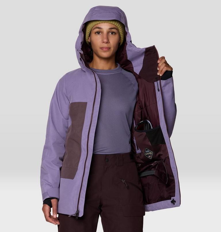 Women's Cloud Bank GORE-TEX&reg; Jacket, Color: Violet Stone, Purple Sage, image 7