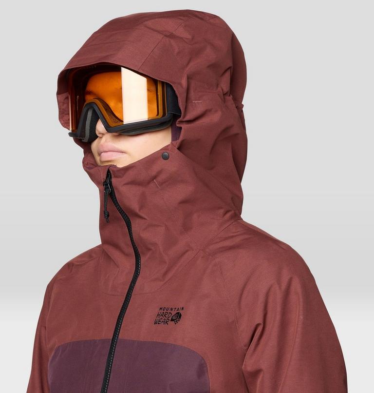 Cloud Bank GORE-TEX Jacket | 615 | S, Color: Bourbon Brown, Blackberry, Black, image 8