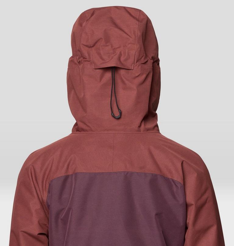 Cloud Bank GORE-TEX Jacket | 615 | S, Color: Bourbon Brown, Blackberry, Black, image 9