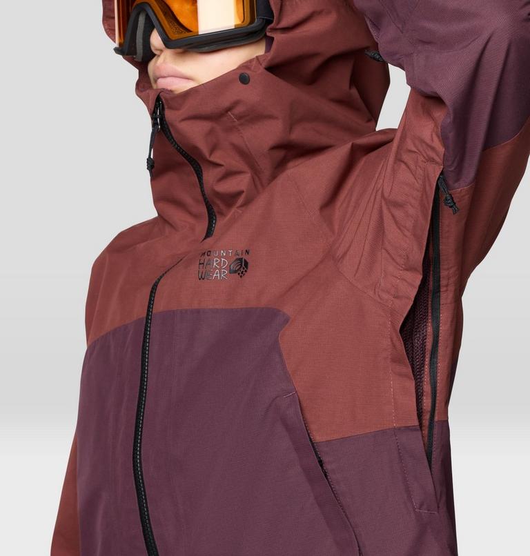 Cloud Bank GORE-TEX Jacket | 615 | S, Color: Bourbon Brown, Blackberry, Black, image 10