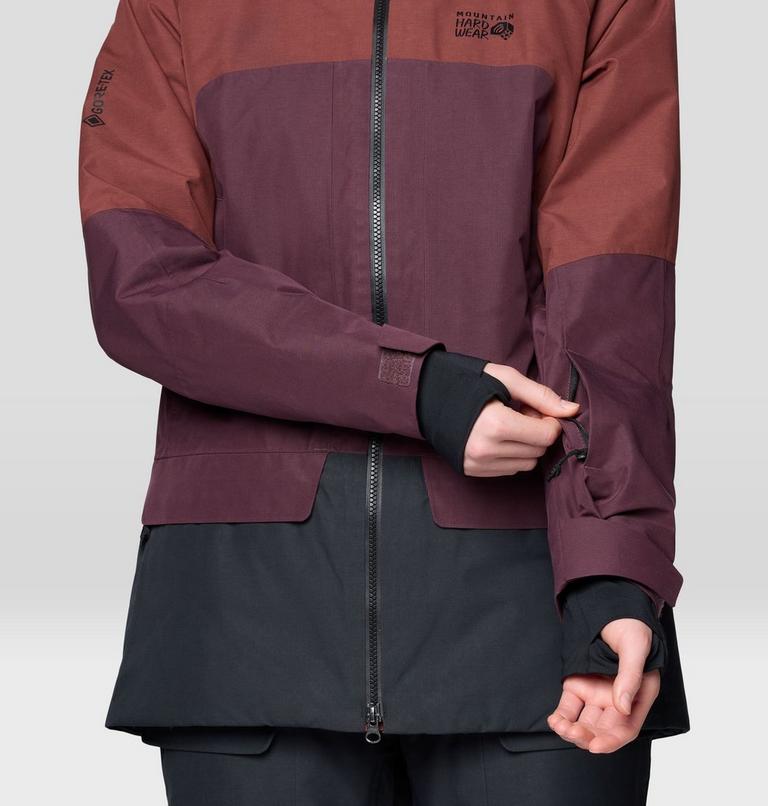 Cloud Bank GORE-TEX Jacket | 615 | S, Color: Bourbon Brown, Blackberry, Black, image 11