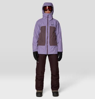 Women's Cloud Bank GORE-TEX&reg; Pant, Color: Deep Mulberry, image 2