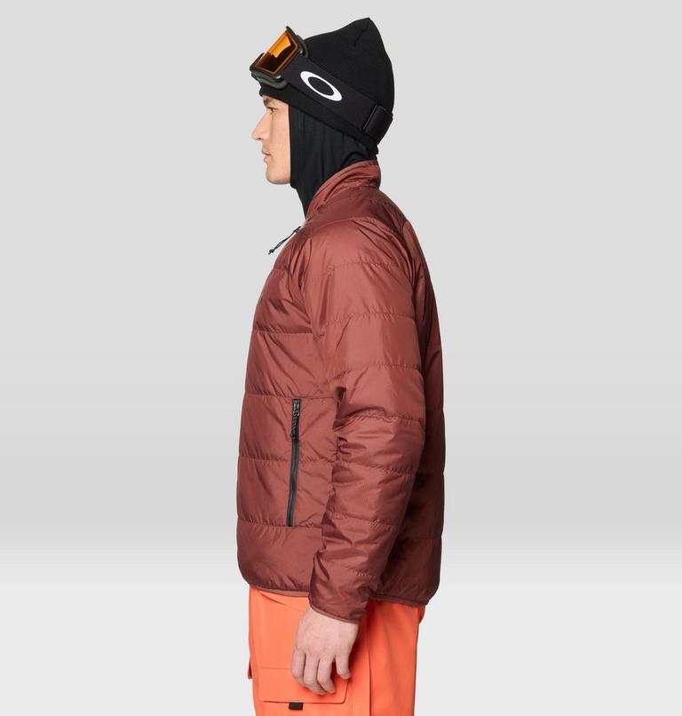 Men's Firefall Trifecta Jacket, Color: Bourbon Brown, Aspect, image 16