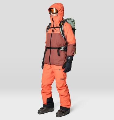 Men's Firefall Trifecta Jacket, Color: Bourbon Brown, Aspect, image 6