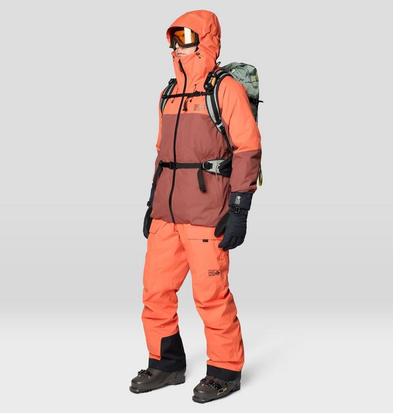 Men's Firefall Trifecta Jacket, Color: Bourbon Brown, Aspect, image 2