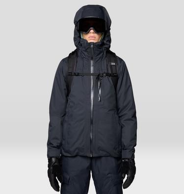 Women's Firefall Trifecta Jacket, Color: Black, image 12