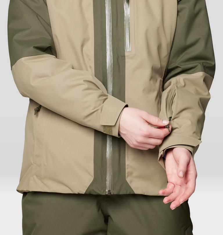 Women's Firefall Trifecta Jacket, Color: Dark Pine, Landslide, image 12